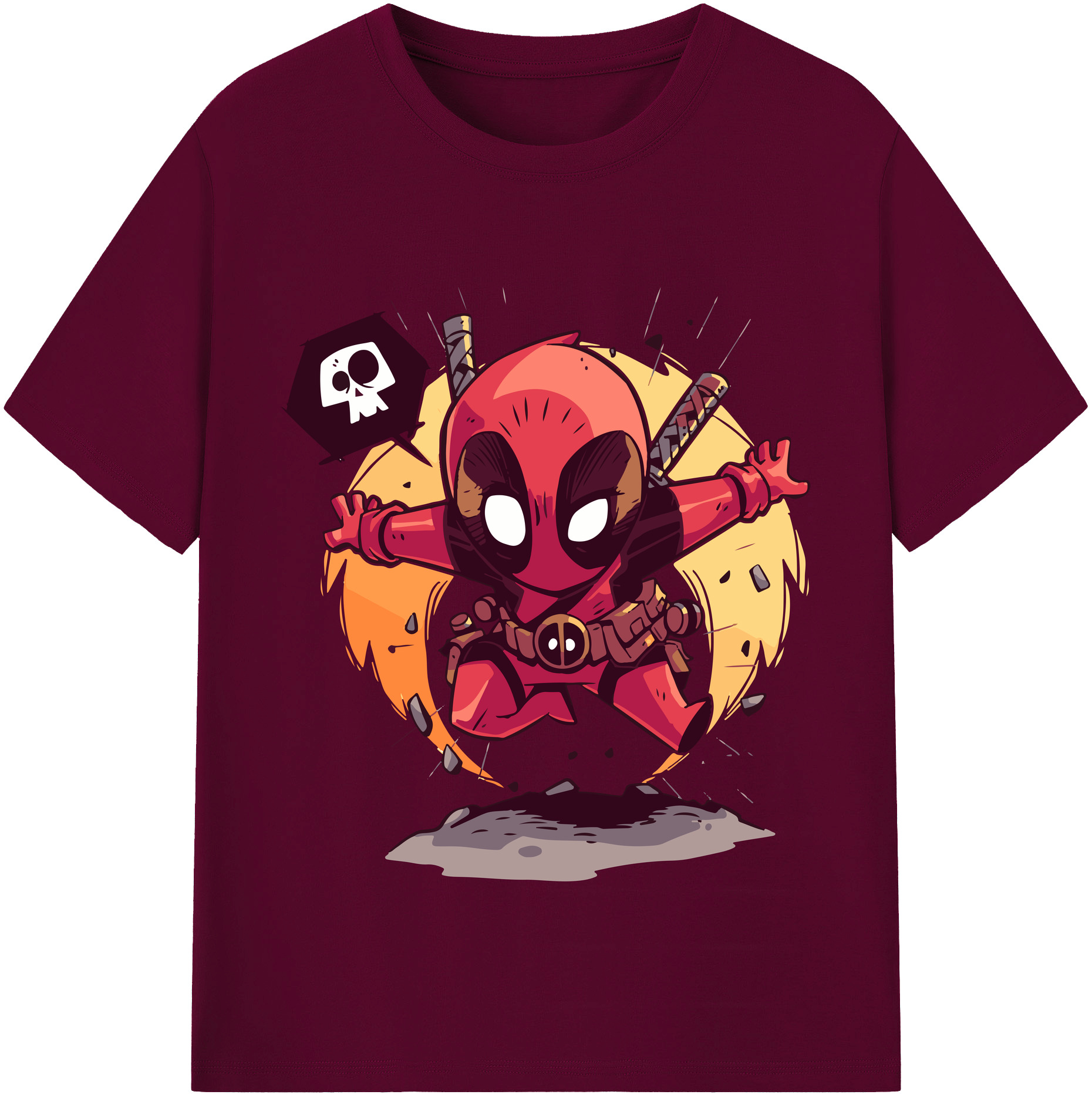 （画像用） アベンジャーズ The Avengers レディースカジュアルプリントTシャツ（綿100％）